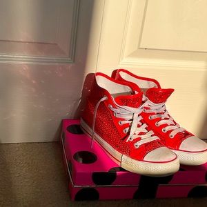Balera Sparkle Red Shoes Size 6❤️